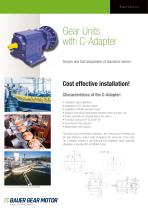 Gear Units with C-Adapter-1