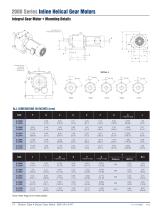 Series 2000 Inline Helical Gear Drives and Gear Motors-14