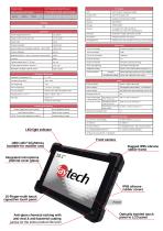 10.1" Industrial Tablet IP65 N4200 FT101N4200ITCAPOB - 2