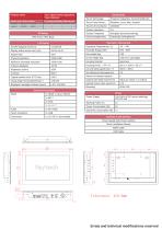 11.6" Open Frame Capacitive Touch Monitor FT116TMCAPOFHBOB - 2