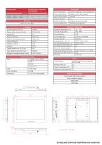 15" Open Frame Capacitive Touch Monitor FT15TMCAPOFHBOB - 2