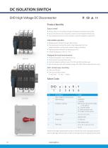 EDFH 1500V  DC  DISCONNECTOR SWITCH-2