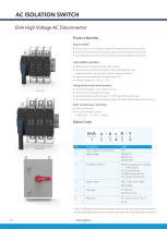 EHA High Voltage AC Disconnector-2