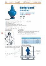 Belgicast Air Relief Valves-12