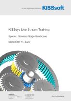 KISSsys Live Stream Training-1