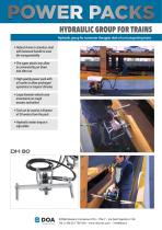 HYDRAULIC GROUP FOR TRAINS - English-2
