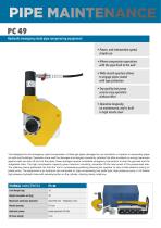 PC49 HYDRAULIC EMERGENCY STEEL PIPE COMPRESSING EQUIPMENT - English-1