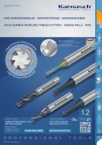 SOLID CARBIDE WHIRLING THREAD CUTTERS, THREAD MILLS, TAPS-1