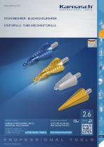 STEP DRILLS, TUBE AND SHEET DRILLS-1
