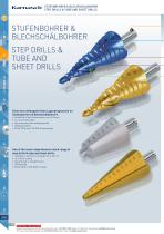 STEP DRILLS, TUBE AND SHEET DRILLS-2