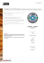 Power range catalogue - Reinforced discs and flap discs - 10