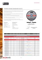 Power range catalogue - Reinforced discs and flap discs - 12