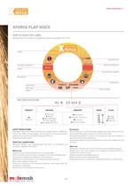 Xforce range catalogue - Reinforced discs and flap discs - 12