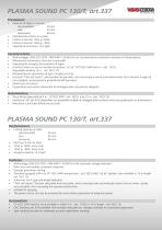 PLASMA SOUND PC 130/T - 3