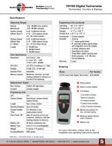 HH100 Hand-Held Tachometer-2
