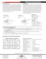 Sensors - 608-1 Proximity Sensor -2