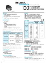 100 SERIES RELAY - GENERAL PURPOSE - 1