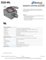 D26-ML Magnetic Latching Solenoid - 1