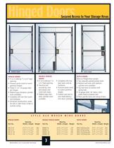 Style 840 Woven Wire Partitions/Security Enclosures - 5