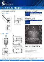 D16 & D34 SERIES DATASHEET 2018 - 2