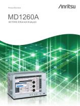 MD1260A 40/100G Ethernet Analyzer Brochure - 1