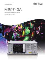 MS9740A Optical Spectrum Analyzer - 1