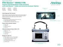 Analisador De Sinal - PIM Master™ MW82119B - Anritsu - De Rede De ...