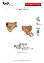 Strainer-Y.type-Threaded-Bronze - 1