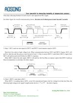 Digital humidity and temperature sensor-DHT11 AOSONG - 3