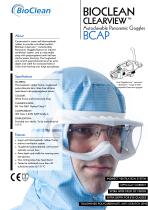 Bioclean Clearview Autoclavable Panoramic Goggles - 1