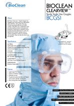 Bioclean Clearview Sterile Single Use Goggles - 1