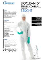 Bioclean-D Sterile Coverall with Hood - 1