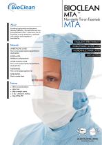 Bioclean MTA Non-Sterile Tie-On Facemask - 1