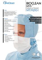 Bioclean MTA Sterile Tie-On Facemask - 1