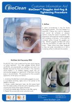 Goggles anti fog and tightening procedure - 2