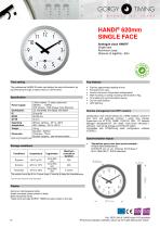 ANALOG CLOCKS HANDI - 15