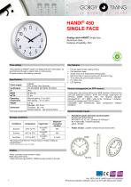 ANALOG CLOCKS HANDI - 7