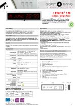 LEDI CALENDAR CLOCKS NEW GENERATION-3
