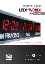 Multizone clocks LEDI WORLD tri-colors-1