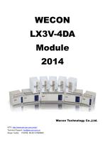 LX3V-4DA Module - 1