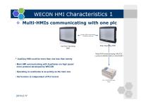 Wecon human machine interface(hmi) product description - 8