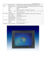 WECON industrial tablet pc Catalogue 2014-4