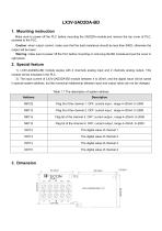 WECON PLC Extend Module Board LX3V-2AD2DA-BD - 2