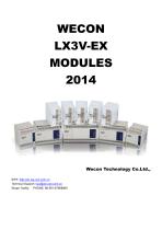 WECON PLC Extend module LX3V-EX - 1