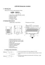 WECON PLC Extend module LX3V-EX - 2