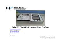 WECON PLC&HMI Products Show Platform - 1