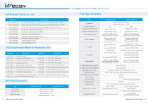 WECON PLC Products Catalog - 6