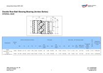 Double Row Ball Slewing Bearing (Inches Series) - 1