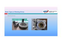 UIPI Slewing Drive Catalog - 10