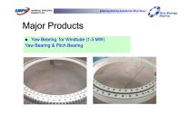 UIPI Yaw & Pitch Slewing Bearing for Wind Turbine application - 18